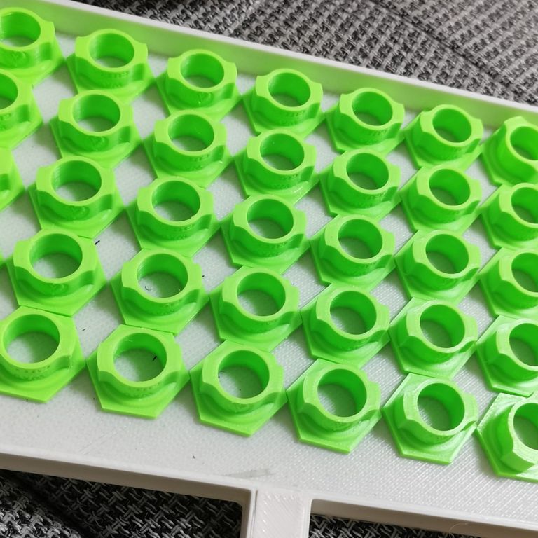 3D-gedruckte Kleinserie in Grün